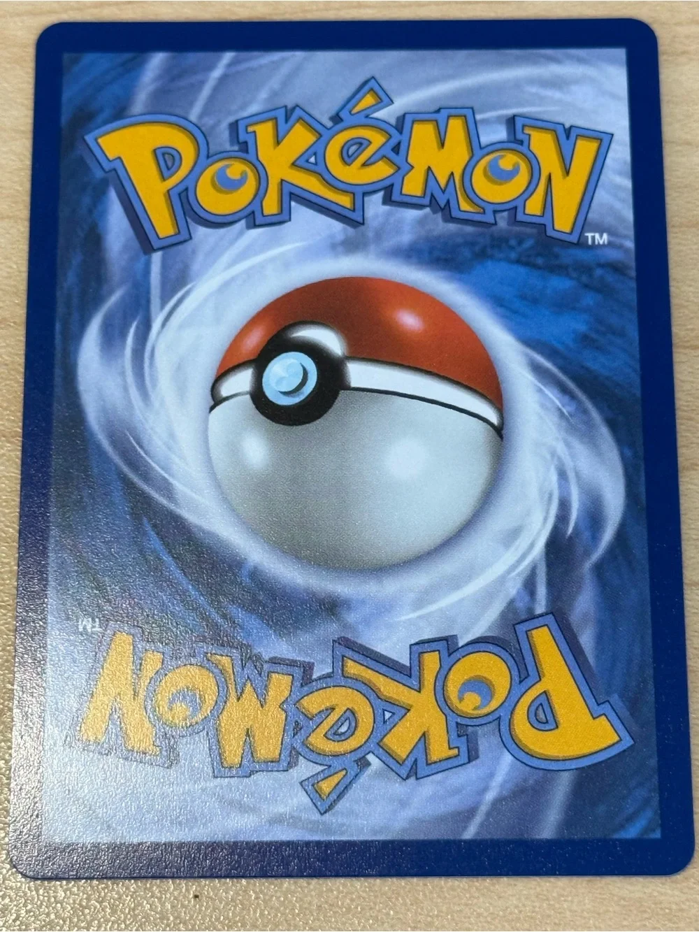 Pokemon Trainer Judge Holographic Card - Blue, Pink, Yellow, Green, Black